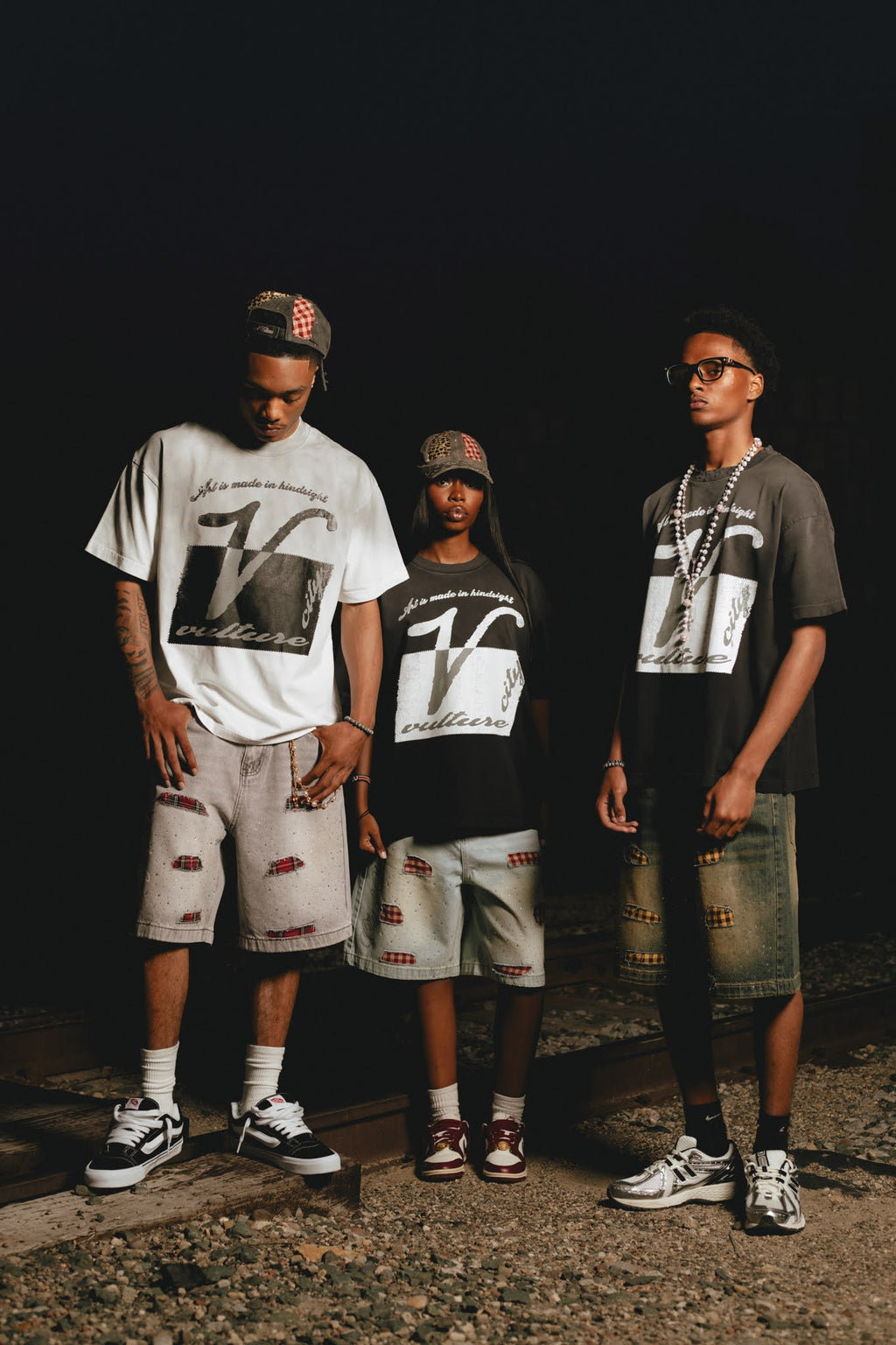 CITYOFVULTURES COLLECTION Acid Wash T-Shirt